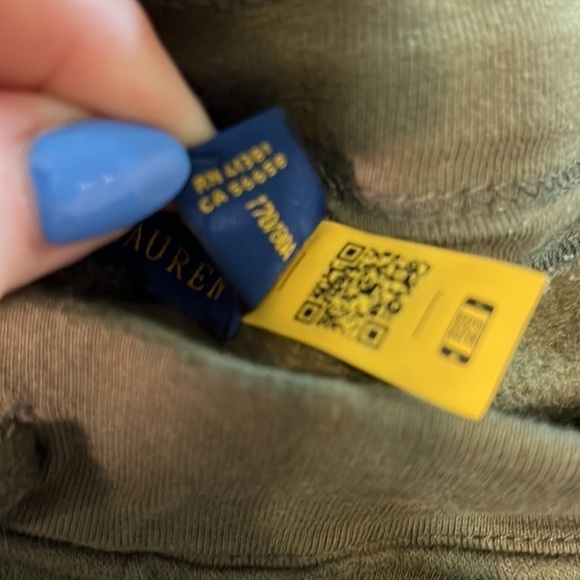 Polo Ralph Lauren Men’s Shorts Bear Fleece Pockets Drawstring Green Size Small - Picture 8 of 14